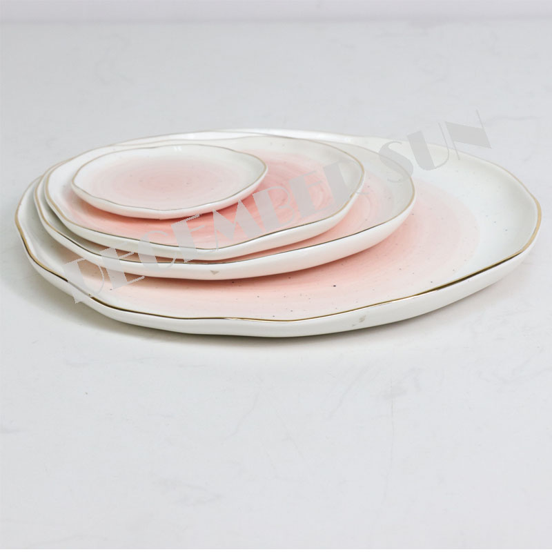 Широкий выбор керамической тарелки десертная тарелка кружка