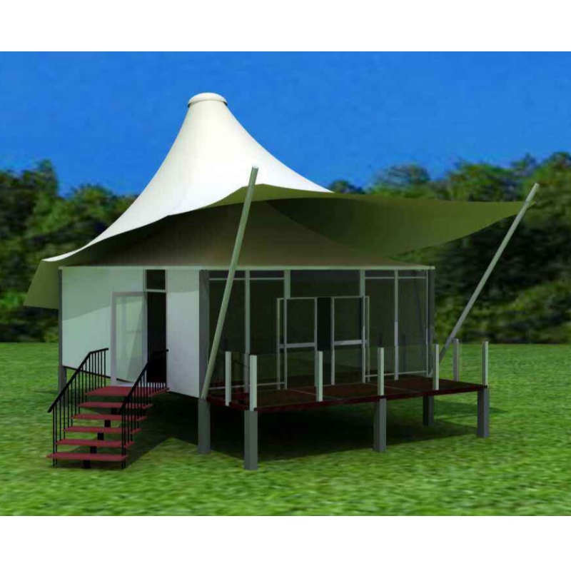 Сборные дома Glamping Tents Luxury Tent Hotel Resort в Австралии с гостиной, спальней и ванной комнатой