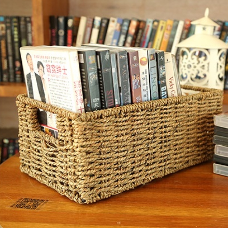 Корзина для хранения спальни Seagrass с подкладкой