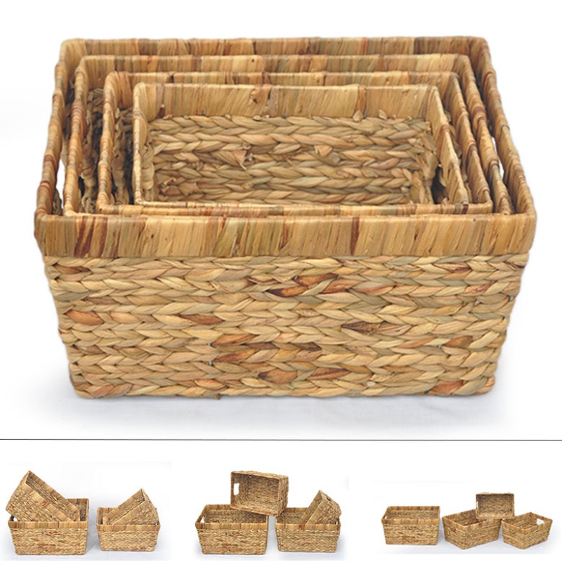 Корзина с водным гиацинтом