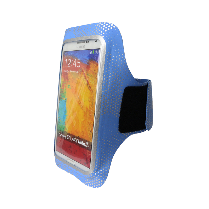 синий ручной настраиваемый рукав смартфона