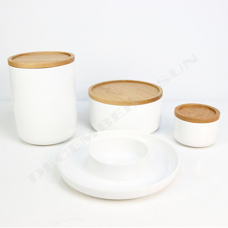 оптовая керамическая кухня с деревянным покрытием