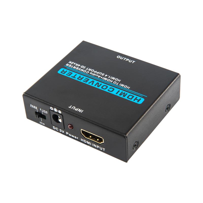 V1.4 HDMI Audio Extractor HDMI в HDMI + Аудио конвертер Поддержка 3D Ultra HD 4Kx2K @ 30 Гц