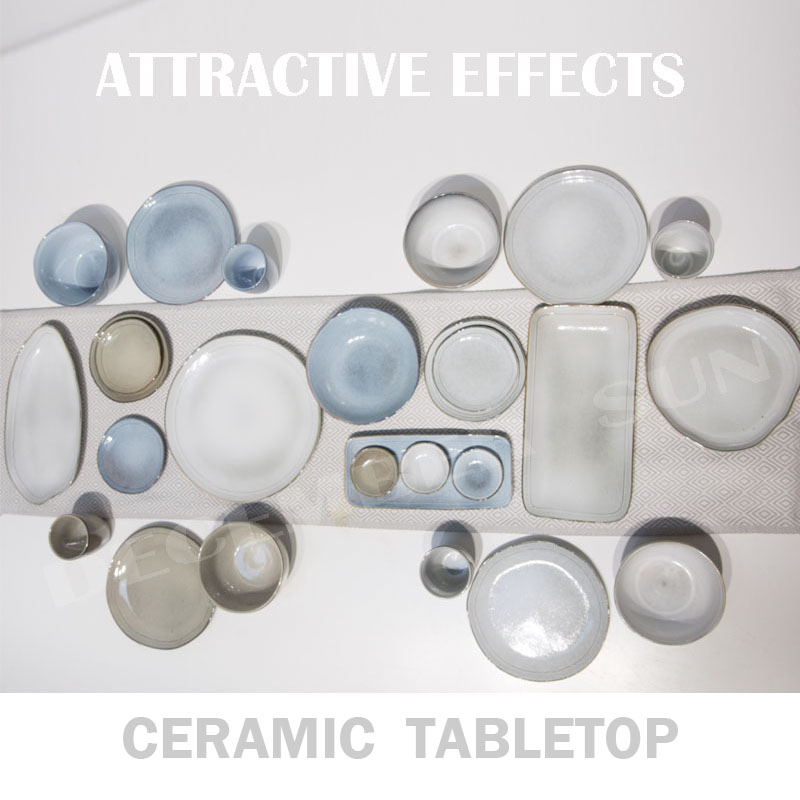 Большой сорт каменной керамики настольный набор