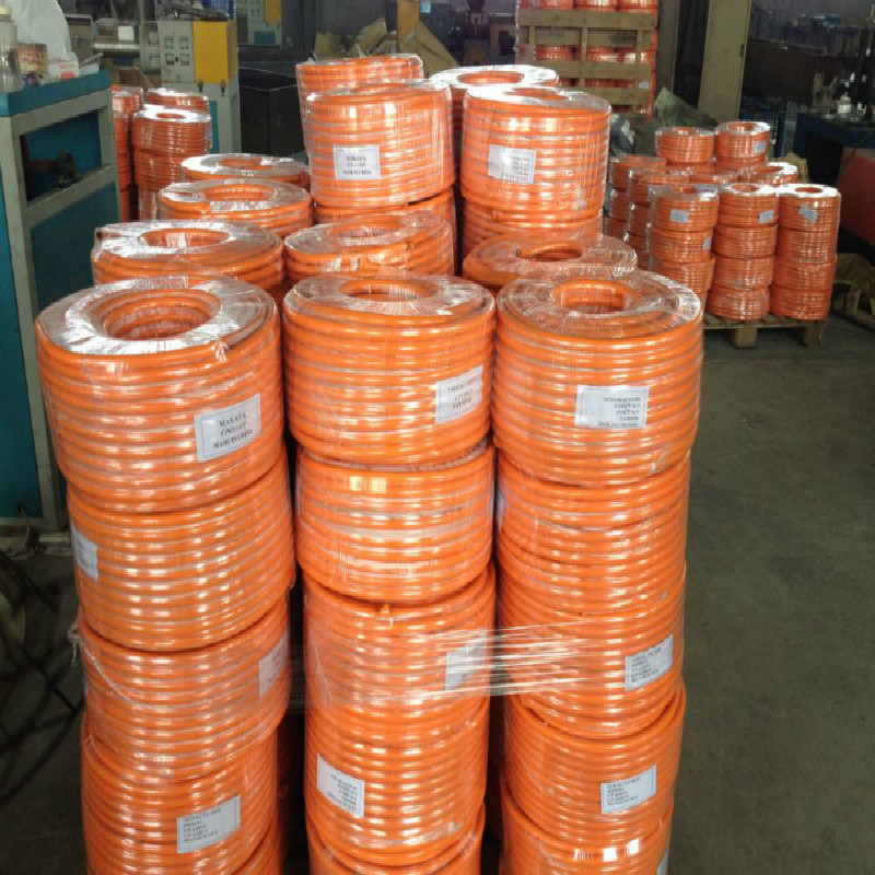 ПВХ высокого давления желтый газовый шланг