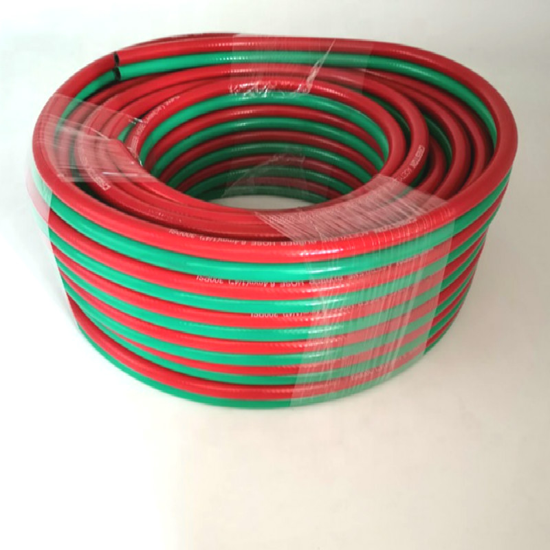 Кислородный \/ ацетиленовый шланг ПВХ \/ двойной сварочный шланг, сделанный в Китае