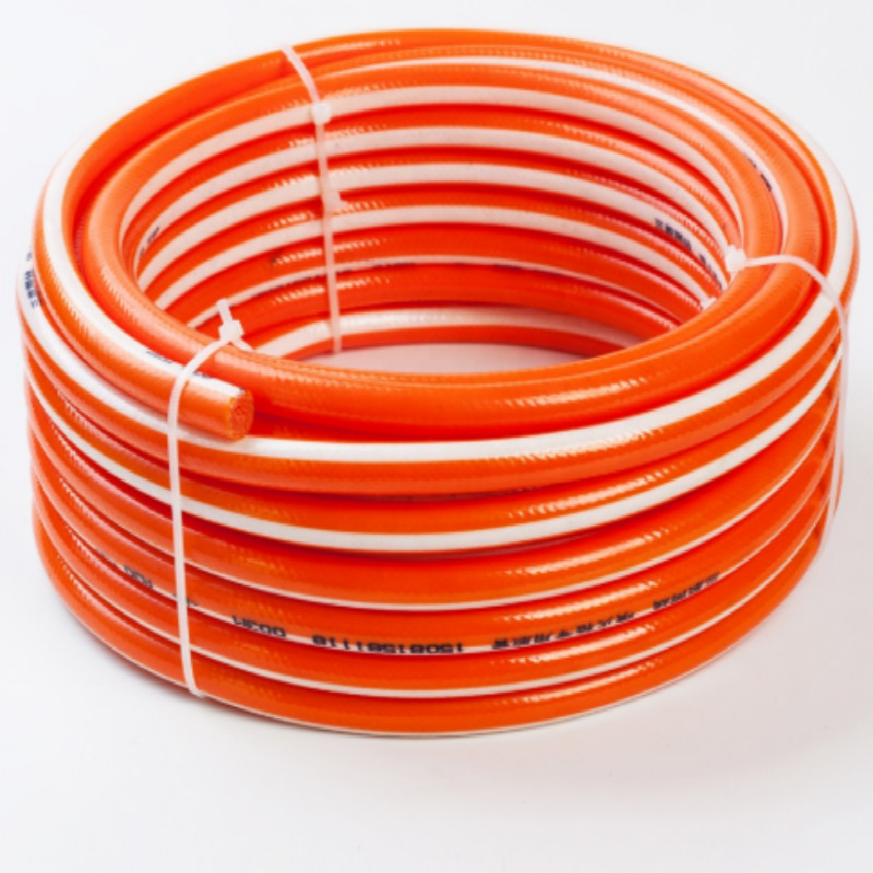 Цветной воздух ПВХ плетеный сжиженный газ газовый шланг прямой завод