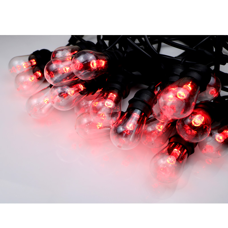 Наружные струнные лампочки теплого белого цвета для выбора рождественского украшения струнного света