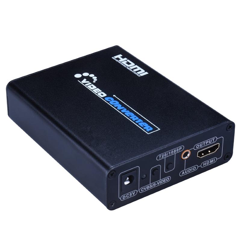 Конвертер AV + S-Video в HDMI 1080P