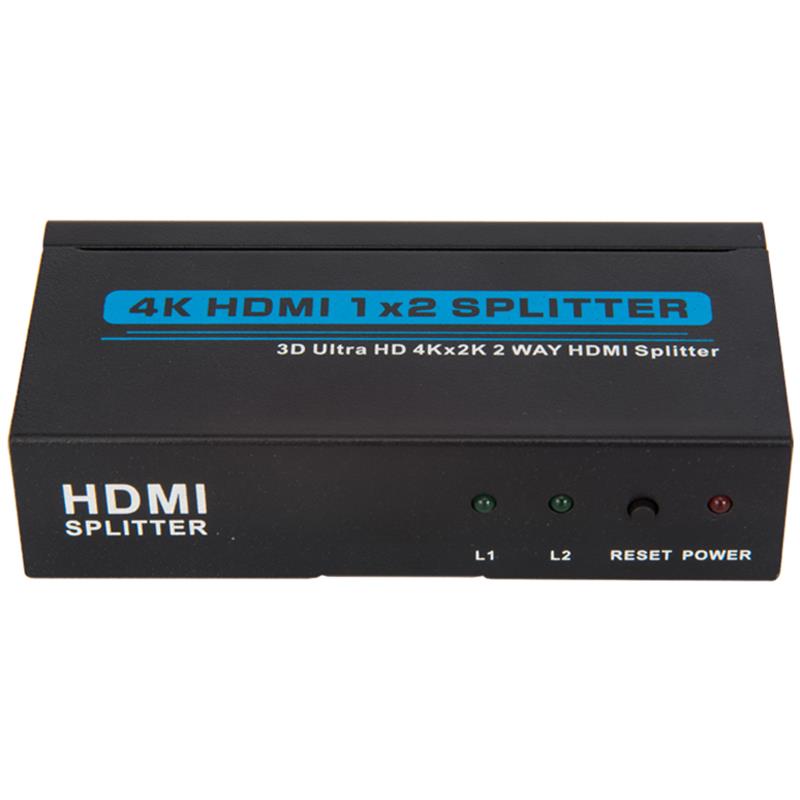 V1.4 2 порта HDMI 1x2 Splitter 3D Ultra HD 4Kx2K / 30 Гц