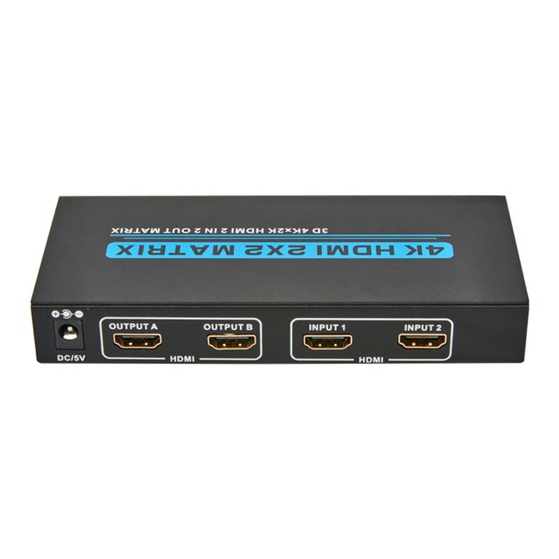 V1.4 Матрица HDMI 2x2 4K / 30 Гц с поддержкой EDID 3D Ultra HD 4Kx2K