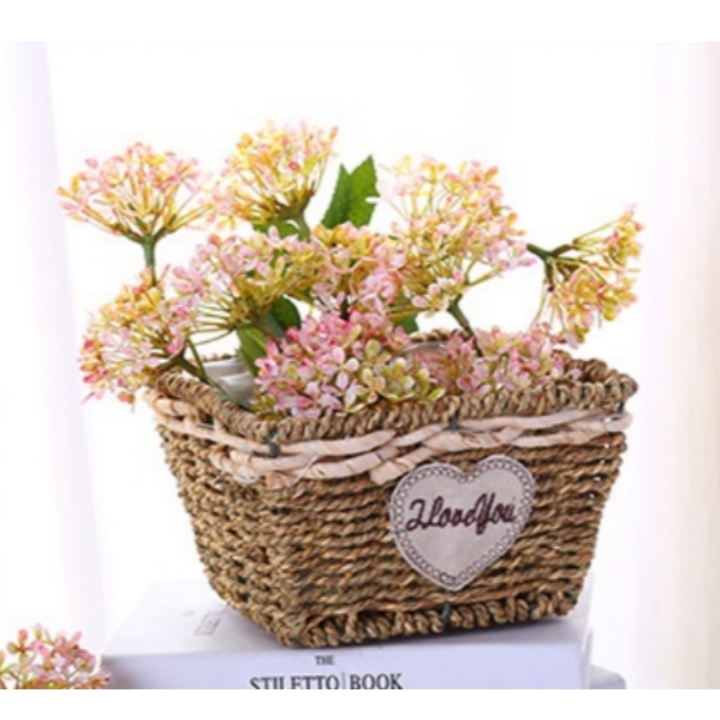 Цветочная корзина домашнего декора