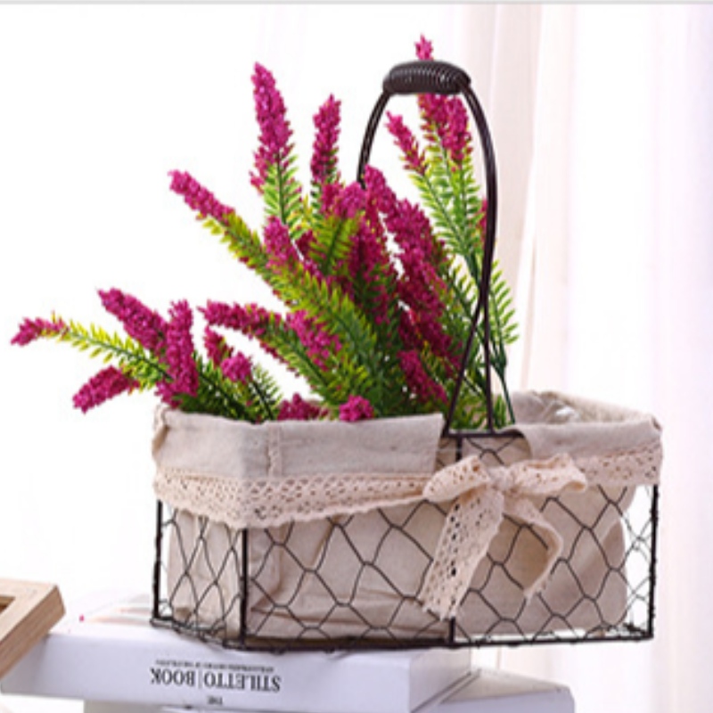 прямоугольная проволочная корзина