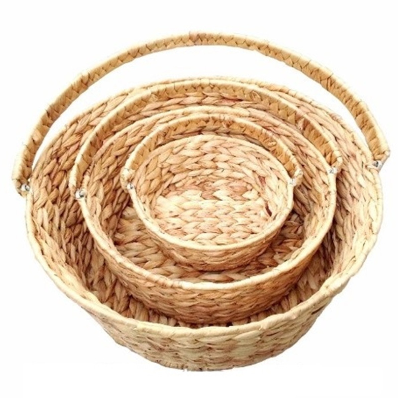 Водяной гиацинт Корзина с ручкой