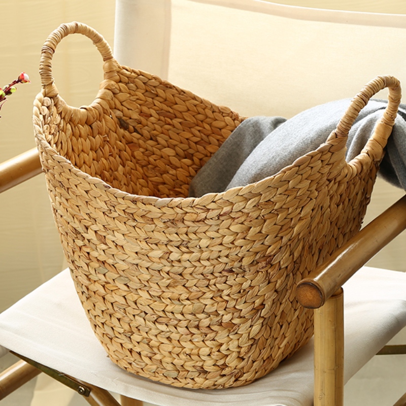 Набор из 3 домашних декораций корзина с водным гиацинтом