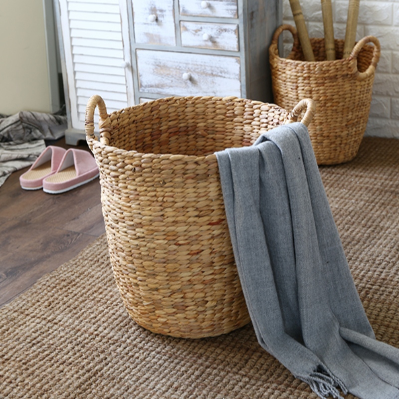 Корзина для хранения соломенной белья