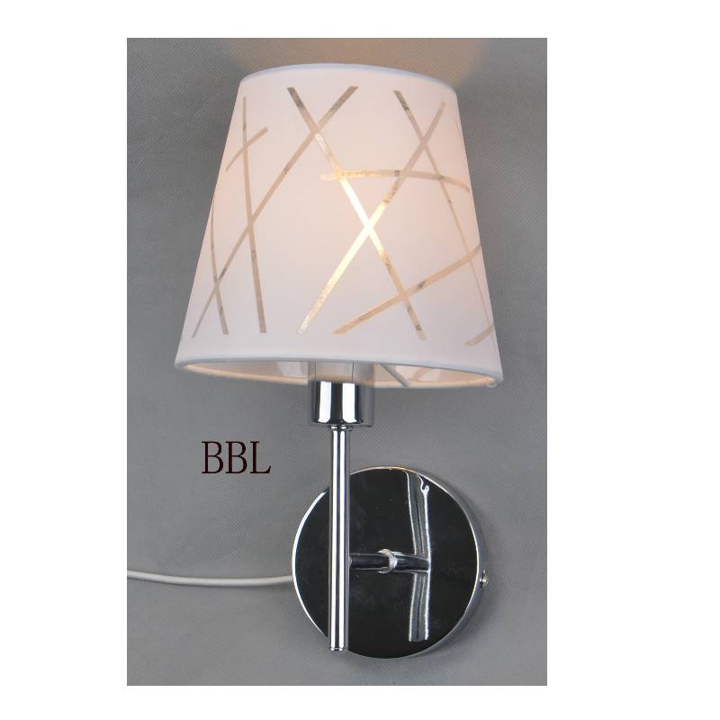 бра с полотняным кожухом