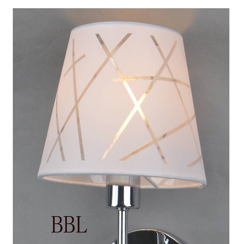 бра с полотняным кожухом