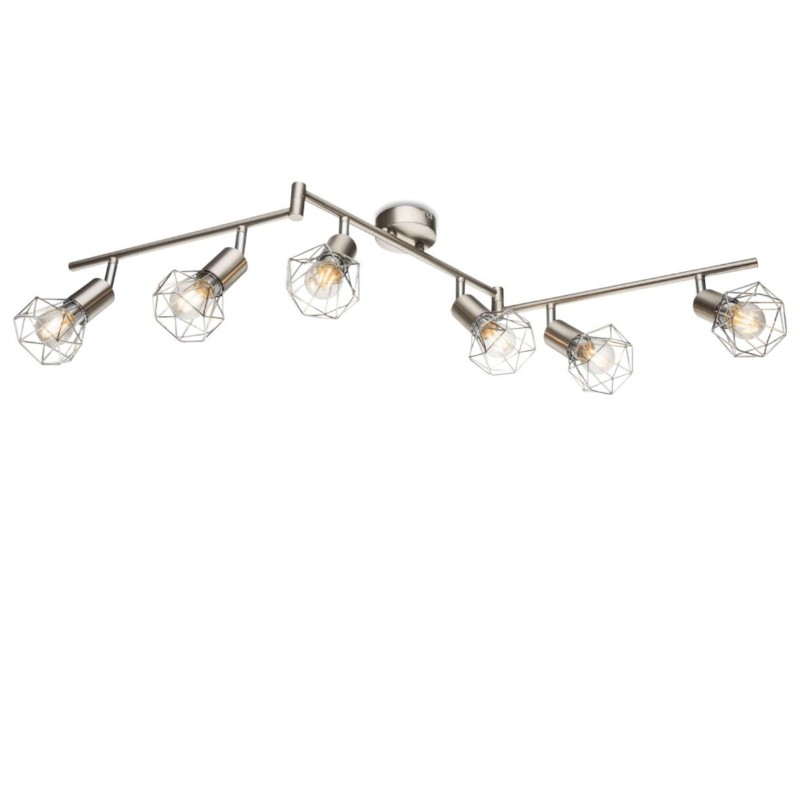 Точечный светильник-6 с металлическим сетчатым плафоном