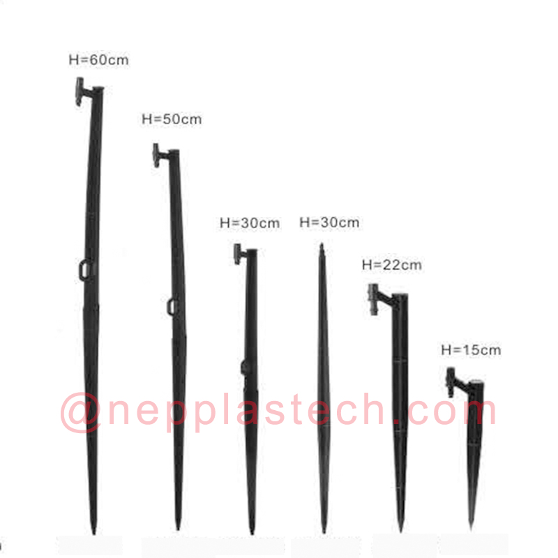 аксессуары для солнечной системы орошения 15 - 60 мм черные микро разбрызгиватели