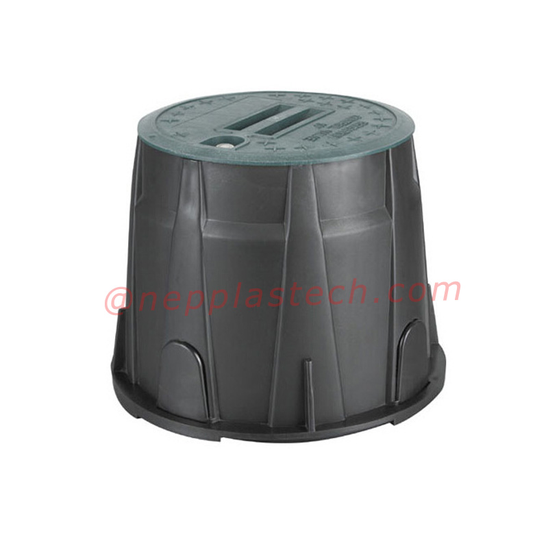 ландшафтная солнечная система автоматического полива 6 10 12 дюймов пластиковый клапан и коробка счетчик воды