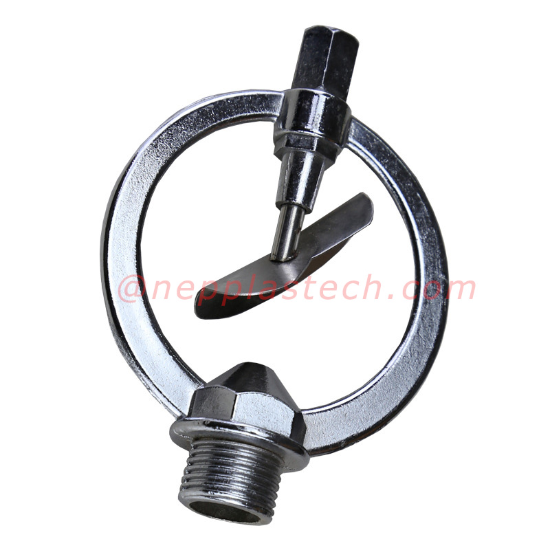 1\/2 дюйма цинковый сплав бабочка с автоповоротом дождевого брызга газонного распыления полива и садоводства полива спринклеров