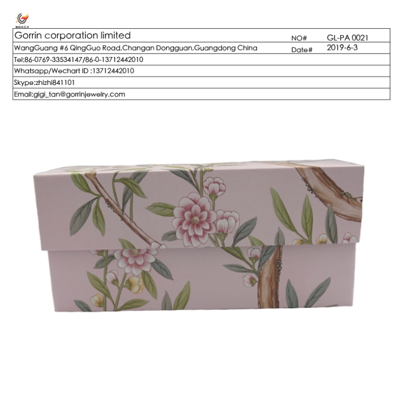 GL-PA0021 ювелирные изделия BPX