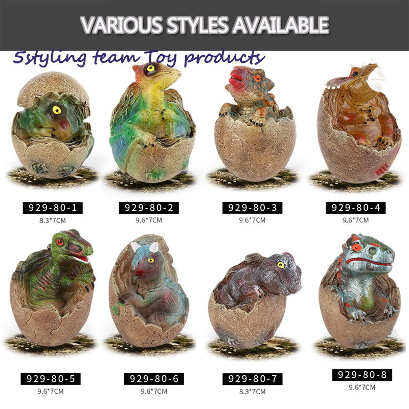 Трансграничные специальные цели для Амазонки Юрского мягкого каучука ломая звук, свет, яйца динозавров, детские развивающие игр...