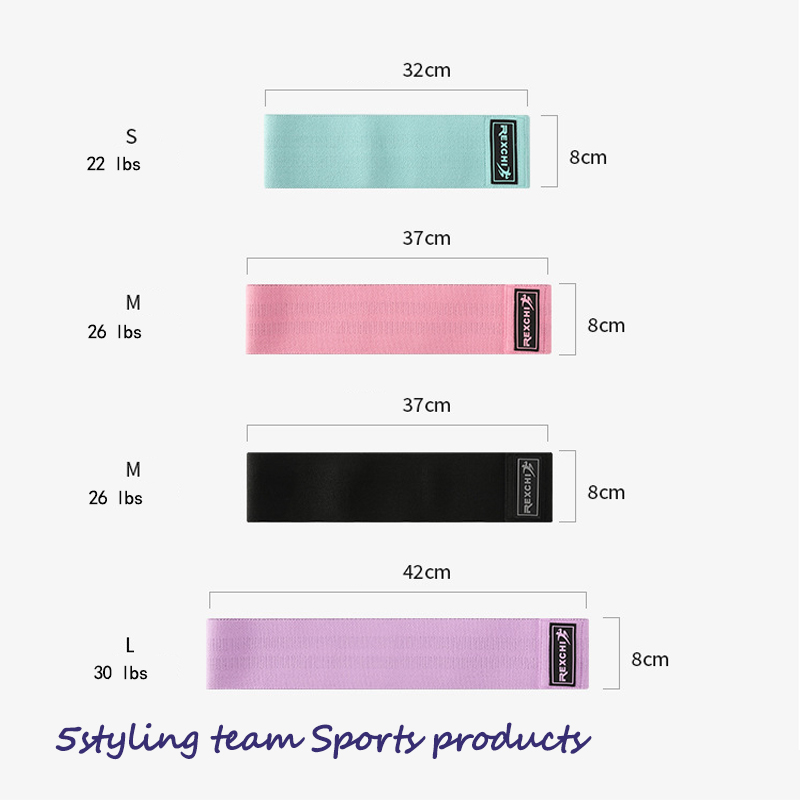 Йога Rexchi \/ Reich с тазобедренным суставом Сопротивление йоге с приземистым фитнесом эластичная резинка натяжное кольцо вязание