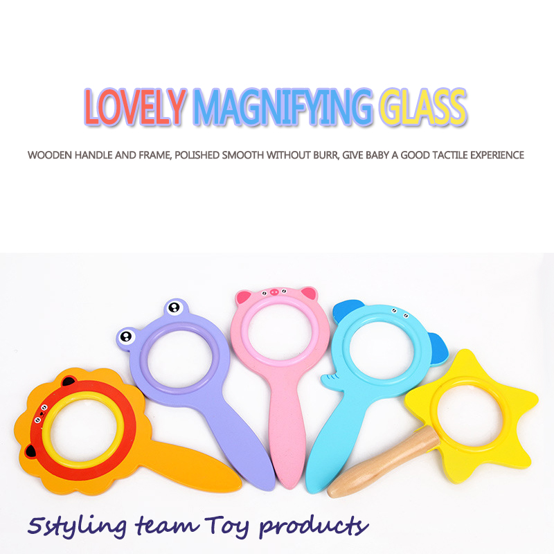 Мультфильм увеличительное стекло dn07 наблюдатель насекомых детский научный эксперимент игрушка учебное пособие малого научного...