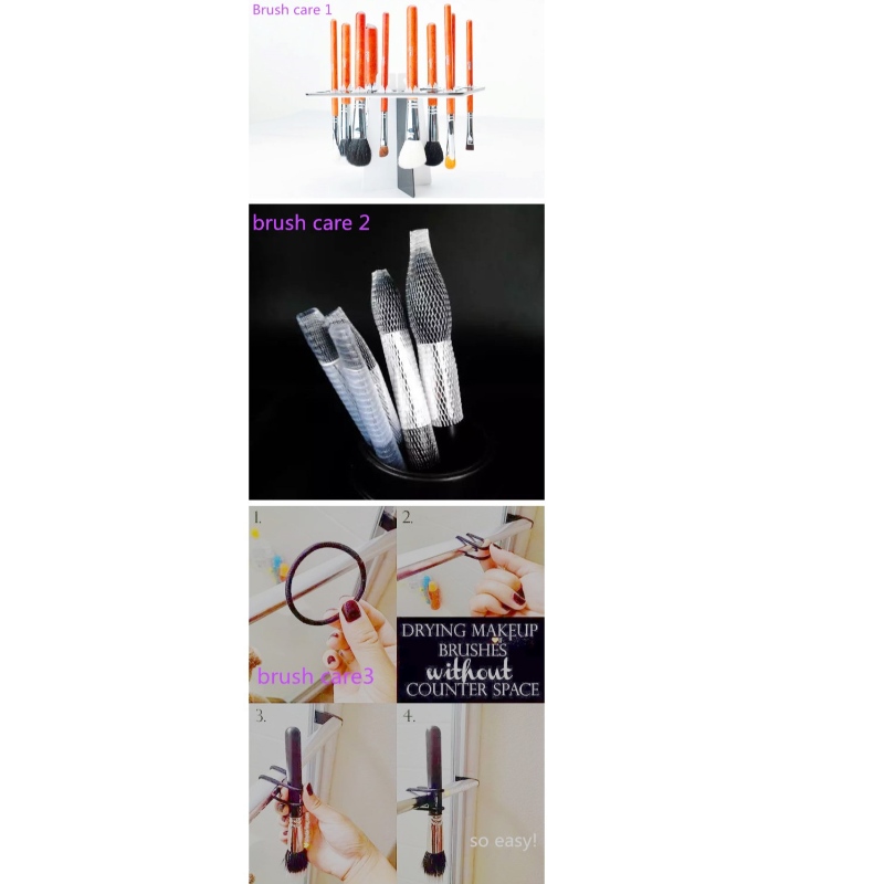 Уход за щеткой и уход, которым можно поделиться с вами ---- сделайте вашу кисть более долговечной