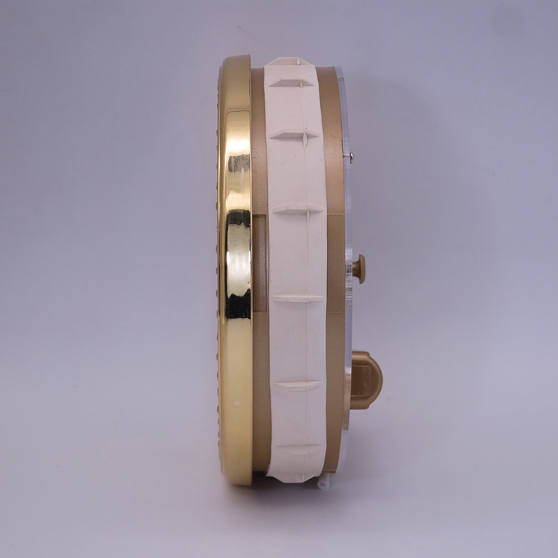 диаметр 148 мм золотая вставка часов