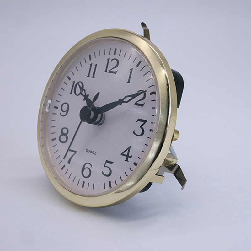 диаметр 75мм золотая настенная вставка для часов