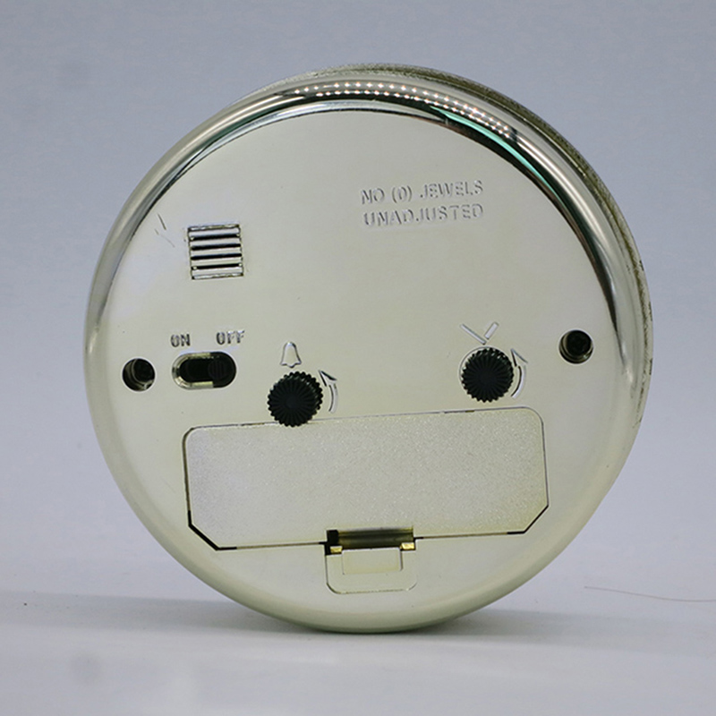 золотая розетка будильника диаметром 89 мм