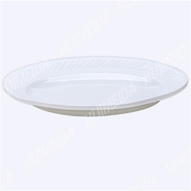 опаловое стекло посуда - полуовальная тарелка