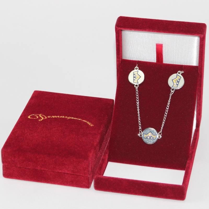 Предмет V-17L квадратный PU кожаный ящик для 65 * 90 мм медаль, значок, монета и т. Д. Мм. 80 * 110 * 34, весит около 90 г