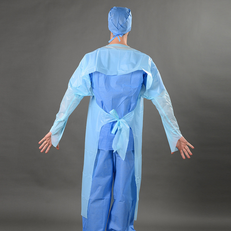 Одноразовые пластиковые платья