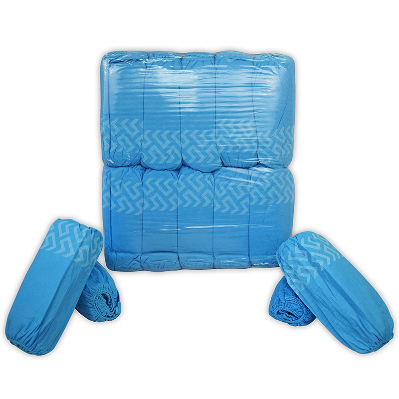 Нескользящие одноразовые бахилы