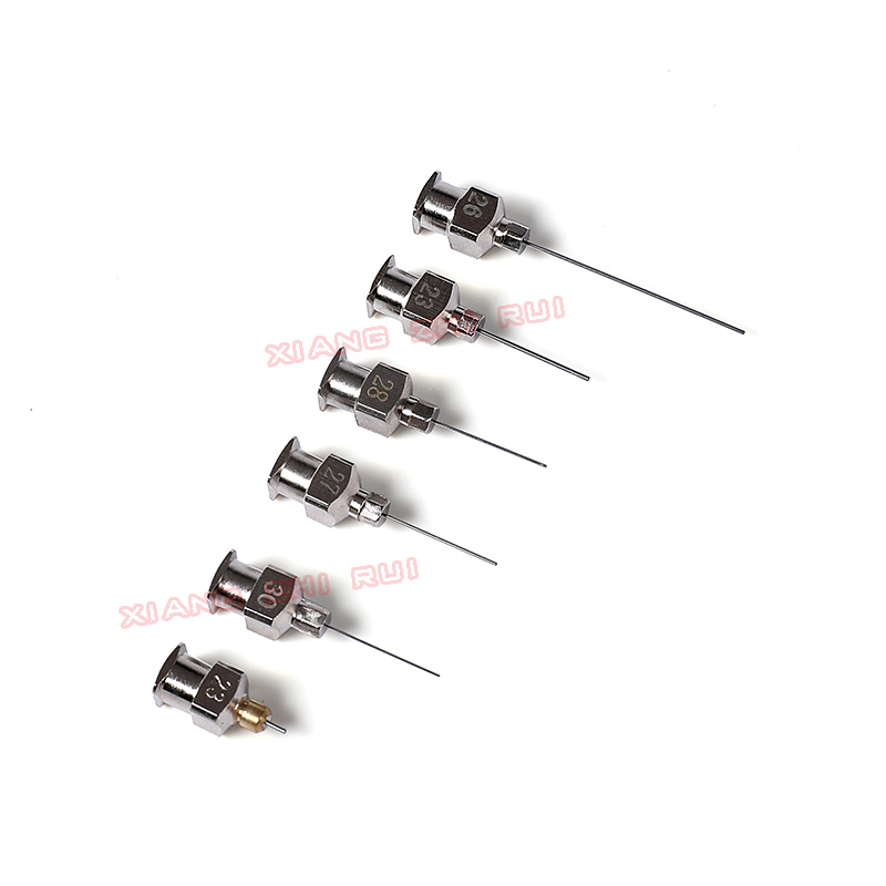 Высококачественная дозирующая игла из нержавеющей стали, без блокировки клея, плавное течение