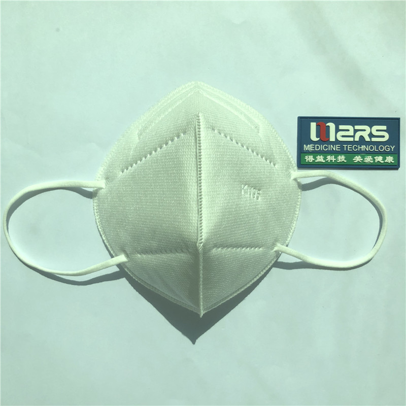 2020 Nonwoven KN95 Защитная немедицинская складная полумаска с 5 слоями для самостоятельного использования