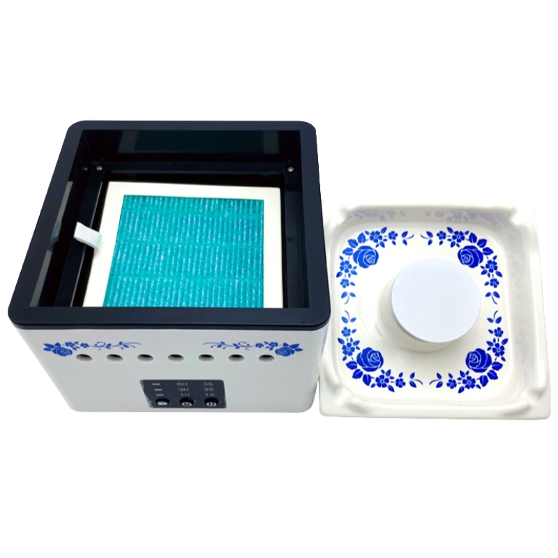 Модный электронный интеллект и бездымный творческий пепельница настольный очиститель воздуха T1