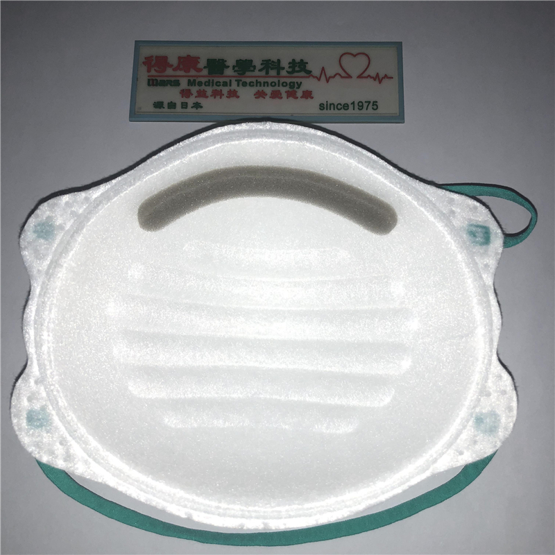 Одноразовые нетканые чашки в форме половины лица маска N95 для самостоятельного использования
