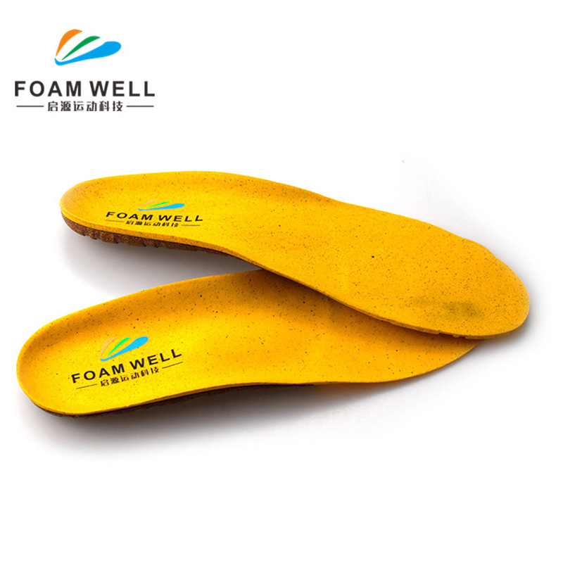 специальная заказная прокладка гидроизоляционная ступня пробка арочный каблук опорная стелька