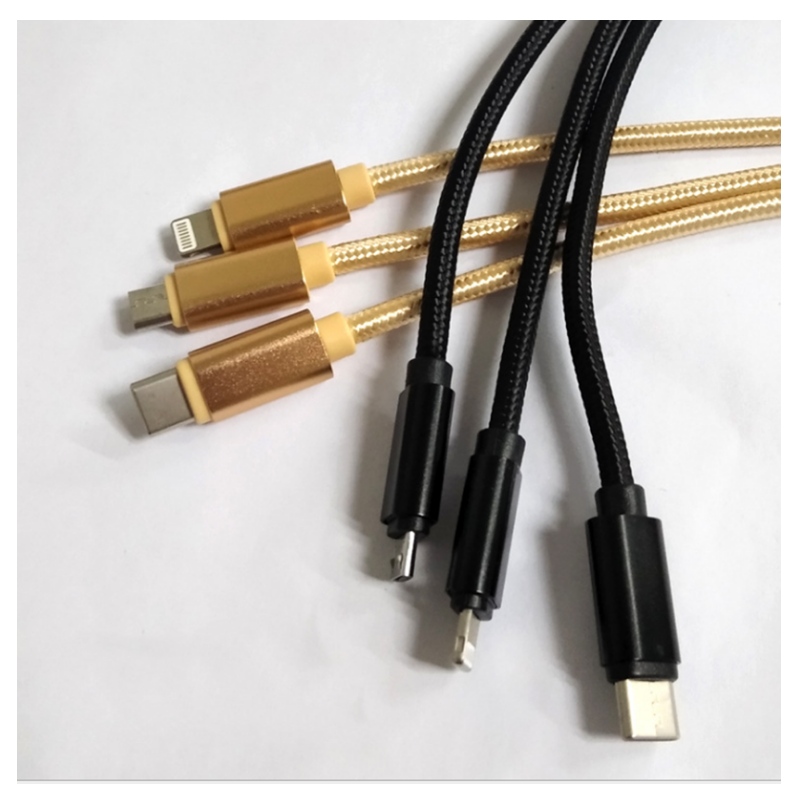 Как насчет перетаскивания трех плетеных линий данных?