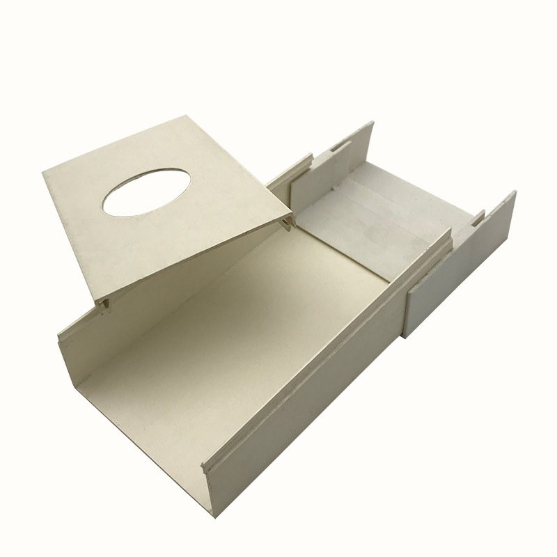 портативный нетоксичный экструзионный пластиковый желоб из ПВХ для беспочвенного выращивания растений