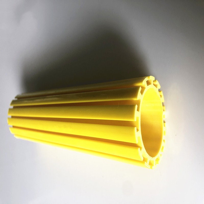 изготовленный на заказ экструзионный профиль из ПВХ, пластиковый трубчатый профиль для скользящей опоры для леденцов