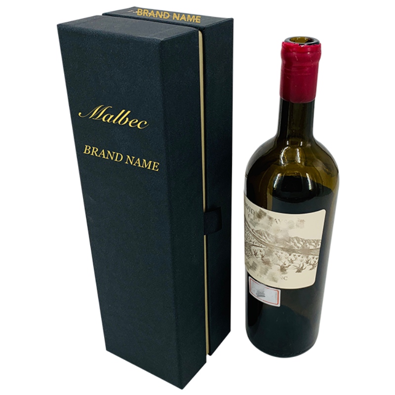 Роскошная коробка для упаковки вина с черным EVA внутри
