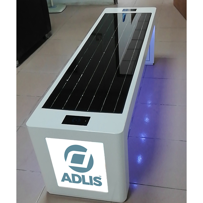Высококачественная панель для солнечных батарей, беспроводное зарядное устройство, умная скамья для мобильных устройств