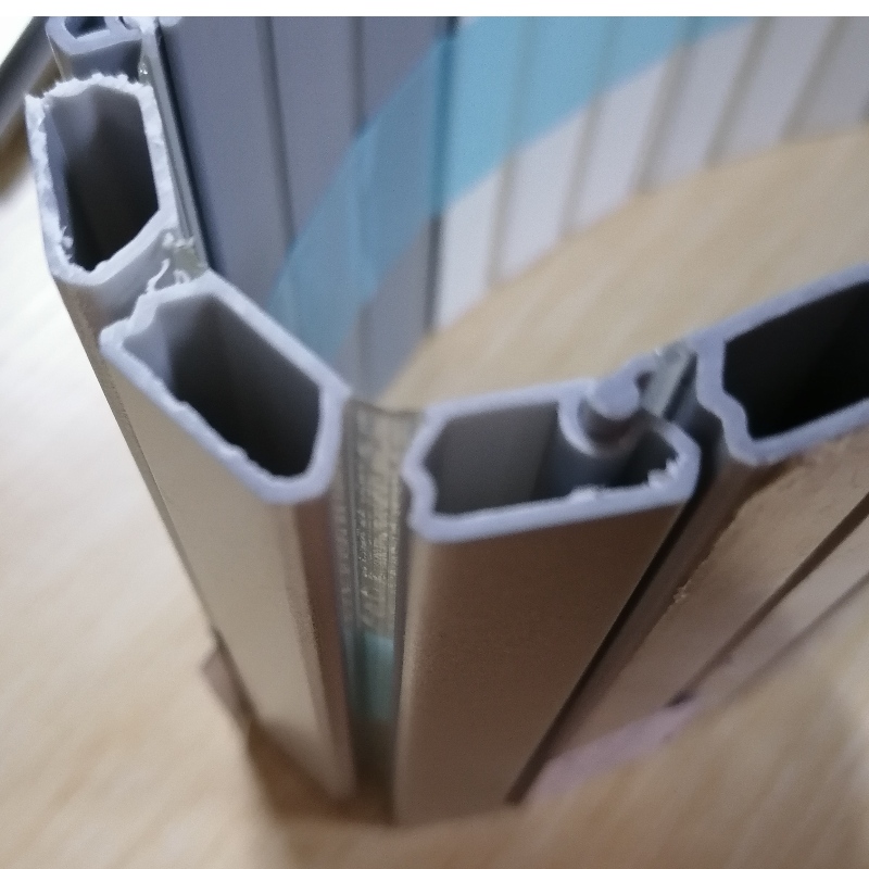 Противопожарные жалюзи из ПВХ планка жалюзи из ПВХ профиль соэкструдированный профиль ПВХ планка для двери шкафа