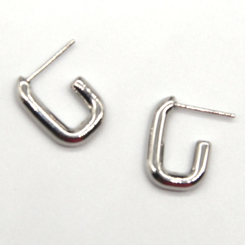 Гипоаллергенные серьги с буквами Женская модель Девушка из нержавеющей стали Без никеля Подарки для подруг, жен, дочерей и сесте...